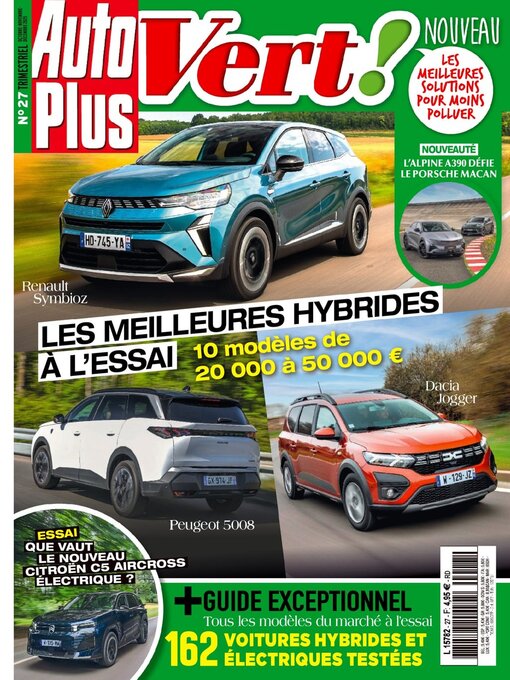 Title details for Auto Plus Vert by Editions Mondadori Axel Springer (EMAS) - Available